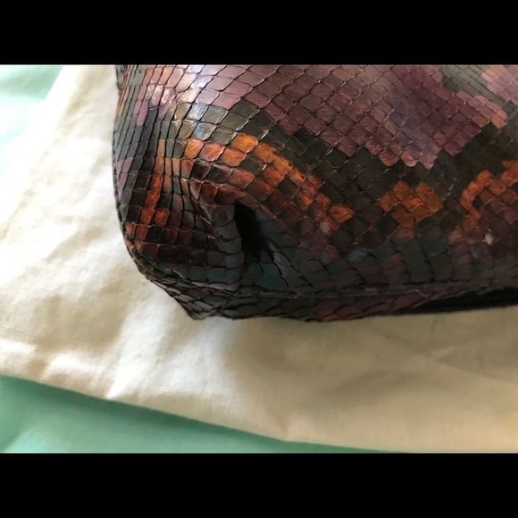 Lanvin Pop Happy Mini Python Crossbody Bag NWT - Picture 5 of 8